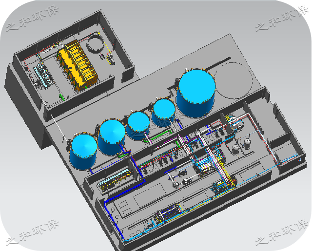 赤峰九联煤化——锅炉用除盐水系统